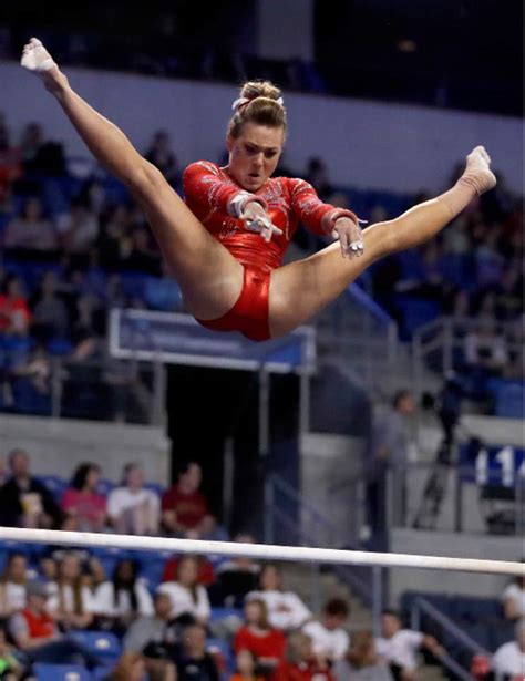 Utah Gymnastics Utes Rally To Clinch Super Six Berth At Ncaa Semifinals The Salt Lake Tribune