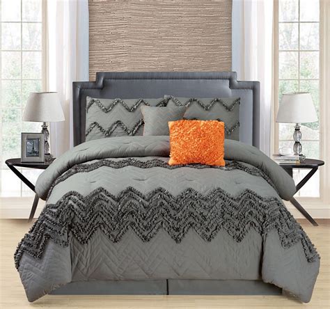 The items included in each set are listed for. 6 Piece Chilco Comforter Set