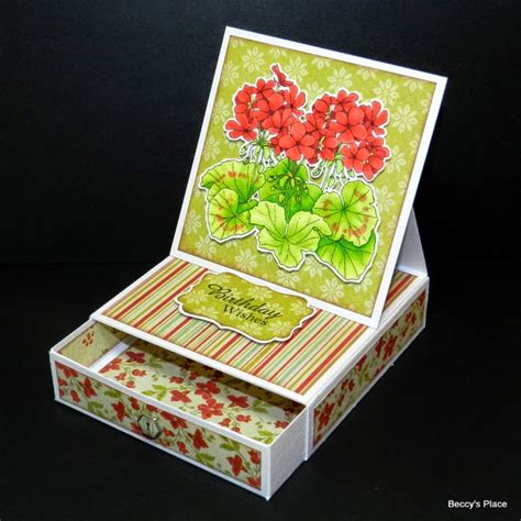 How do you make any size easel card? Beccy's Place: Tutorial: Easel Box Card