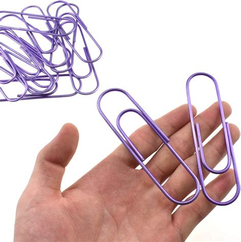 Hahiyo Paperclips 4 Inch 100mm Extra Large Paper Clips
