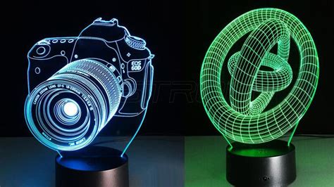 How Does 3d Optical Illusion Lamp Work
