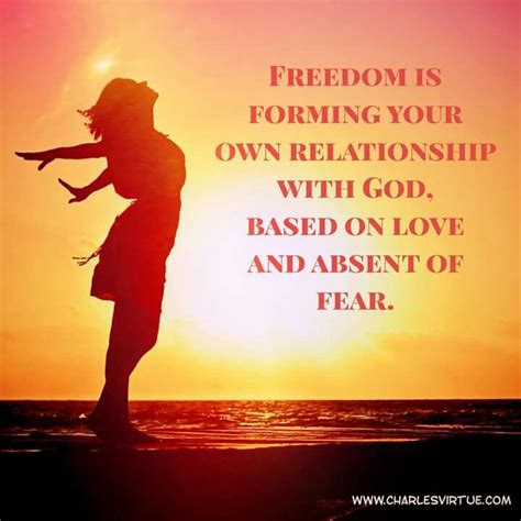 Freedom Freedom Fear Spirituality