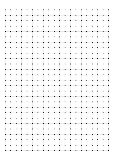 Printable Dot Graph Paper Grid