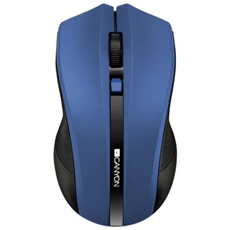 Canyon Wireless Optical Mouse Blue Cne Cmsw05bl • Officeserv Group