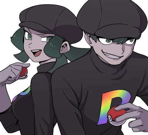 Team Rainbow Rocket Grunt Pokemon And More Drawn By Nutkingcall
