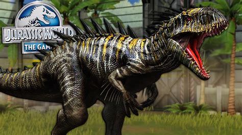 New Indominus Rex Gen Jurassic World The Game Ep Youtube