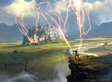 Artstation Wizards Lightning Wizards Retort Magic The Gathering