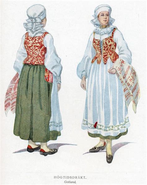 gotland sweden women clothing and dress sweden folk costume folk dress scandinavian