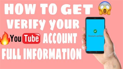 How To Verify Your Youtube Channel Just In 1 Minute Youtube