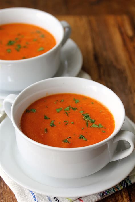 Simple Tomato Soup Karens Kitchen Stories