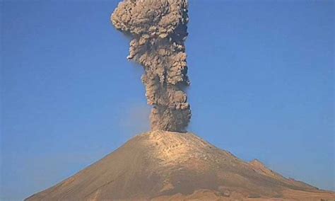 Popocatepetl Volcano Alert Raised After Powerful Explosion Strange Sounds