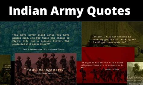 15 Motivational Indian Army Quotes Goosebumps Guaranteed