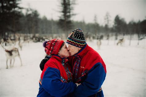 Couples Session In Lapland Finland Wedding Photographer
