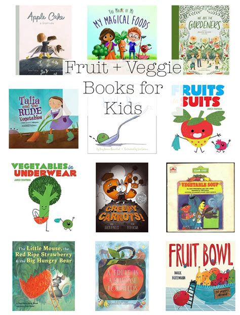 Fruit And Veggie Books For Kids Blossom And Become