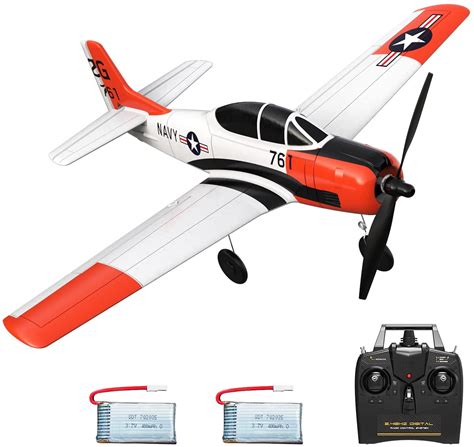 Volantexrc Rc Planes 24ghz Ready To Fly 4ch Rc Aircraft Plane T28