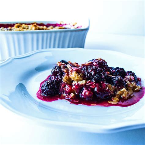One Of My Favorite Summertime Recipes Is This Classic Blackberry Crisp