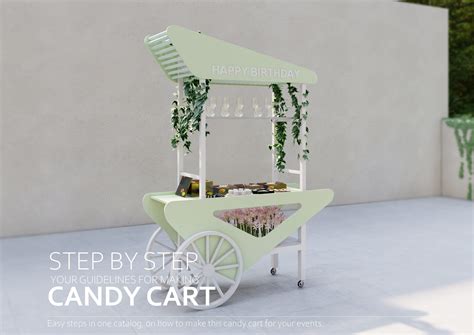 Candy Cart Plans Step By Step Instructions Pdf File Digital Download