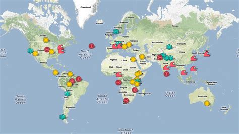 Map Of Climate Change Hotspots International Rivers