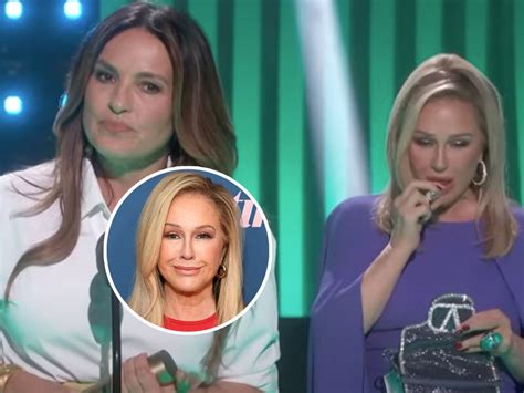 Kathy Hilton Apologizes To Mariska Hargitay For Applying Lip Gloss During Her Pcas Speech