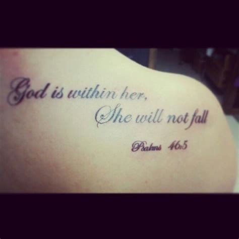 Psalm 465 Tattoo Tattoo Psalms 465 Just Want Different Placement