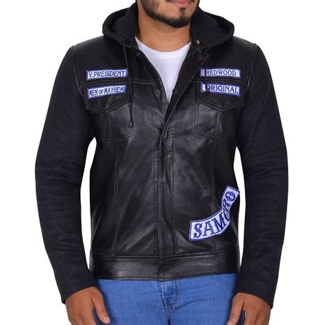 Sons Of Anarchy Leather Jacket Buy Movie Jackets Uk In 2020 Jackets