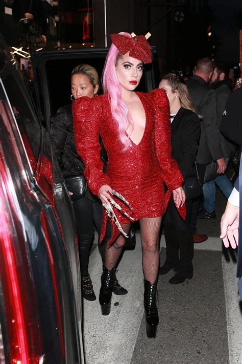 Lady Gaga At Her Haus Labs Makeup Pop Up Launch At The Grove In Los Angeles 12052019 Hawtcelebs