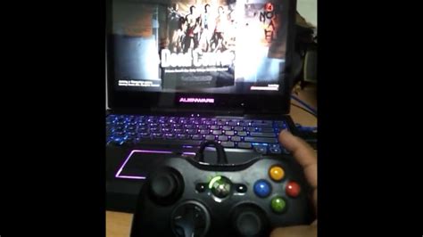 Alienware M14x Unboxing Xbox 360 Controller For Pc N L4d2 Gameplay