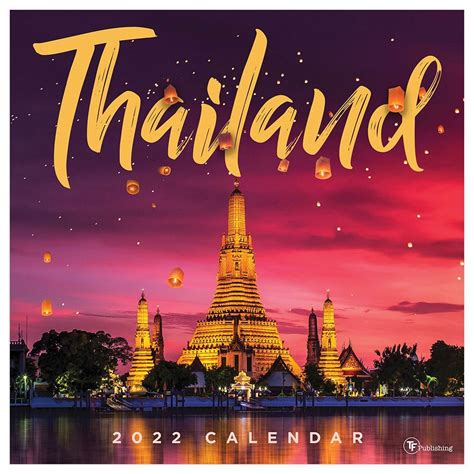 Thailand 2022 Wall calendar - Calendars.com