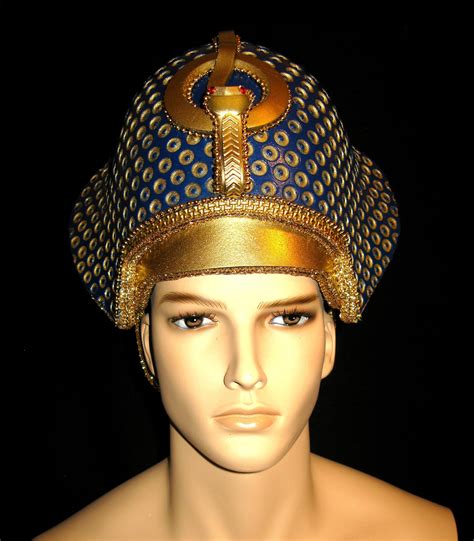 Khepresh Headdress Couronne Masculine égyptienne Fabriqué Etsy France