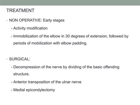 Entrapment Neuropathy Of The Upper Limb Ppt