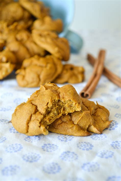 Spiced Pumpkin Cookies With Walnuts She Bakes Here