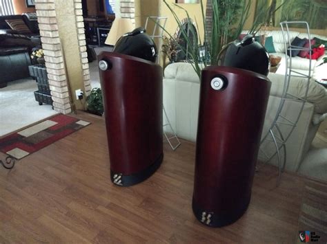 Bandw 802 Nautilus Cherrywood Floorstanding Speakers Photo 2363901 Us