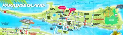 Paradise Island Tourist Map