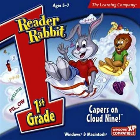 The Learning Company Reader Rabbit 1st Grade Capers On Cloud Nine Old