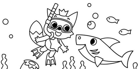 Image coloring is a magnificent activity for your baby shark. Pin on Coloring Pages