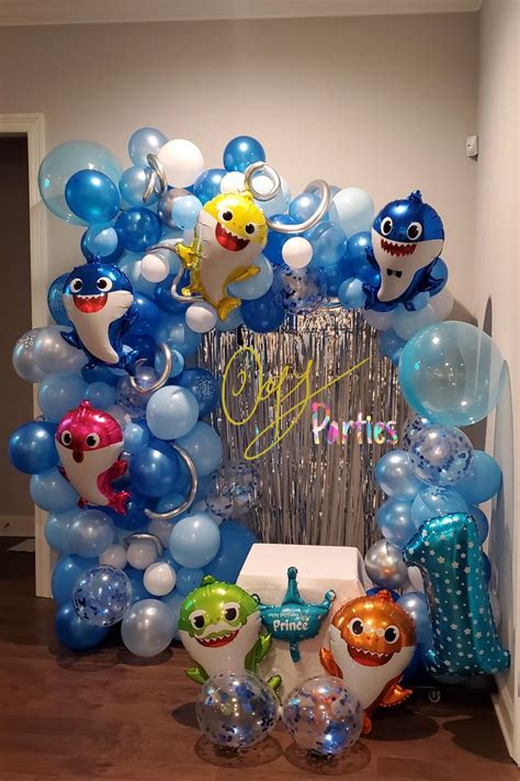 Read 55 reviews from the world's largest community for readers. Created this beautiful Baby Shark themed balloon arch for ...