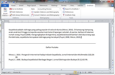 You can add pauses, change speed & pitch, and add emphasis and voice control. Jimat Digital: Menulis Makalah dengan EndNote