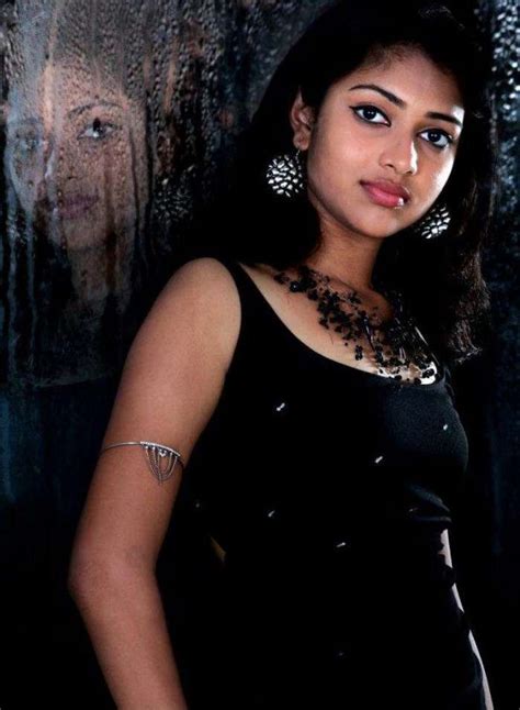 Tamil Actress Amala Paul Hot Pics In Black Dress CAP