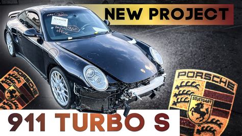 We Bought Crashed Porsche Turbo S Sight Unseen From A Salvage Auction Iaai Youtube