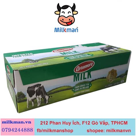 Thùng 24 Hộp Sữa Avonmore Nguyên Kem 200ml Shopee Việt Nam