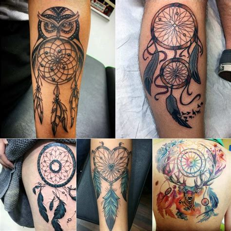 Dreamcatcher Tattoos Powerful Talisman For Good Dreams And Thoughts