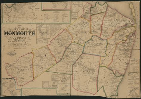 Printable Map Of Monmouth County Nj Free Printable Maps