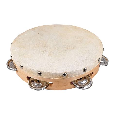 Classically the term tambourine denotes an instrument with a drumhead, though some variants may not have a head. Tambourine 8" with head - The Family Music Store