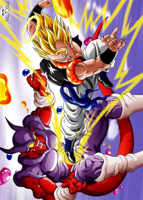 Gogeta Vs Janemba Artwork By Nii Link 2017from The Dragon