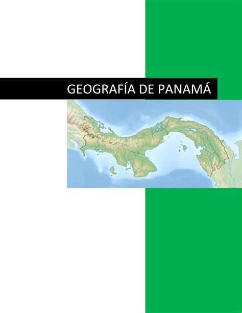 Tarea de Geografía de Panamá GEOGRAFÍA DE PANAMÁ UNIVERSIDAD DE