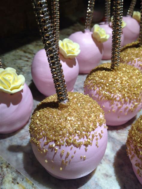 Gold apple in google play. Blush and gold chocolate covered apples | Chocolate covered apples, Candy apples, Chocolate ...