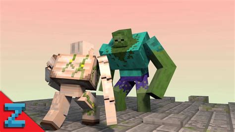 Mutant Zombie Minecraft Animation Test Youtube