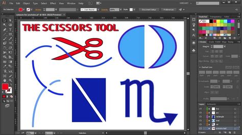 At least not with the standard adobe installation. How to Cut Paths and Shapes in Adobe Illustrator - The ...