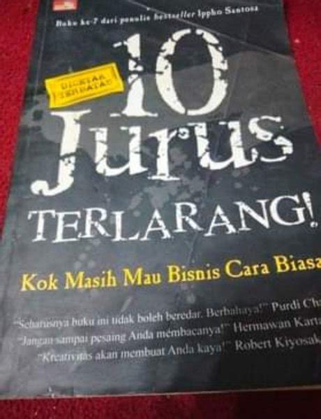 Jual Buku 10 Jurus Terlarang By Ippho Santosa Di Lapak Rg Bali Group