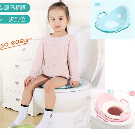 Cushion Padded Baby Boys Girls Child Portable Potty Training Toilet